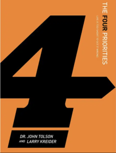 Cover of The Four Priorities by John Tolson & Larry Kreider